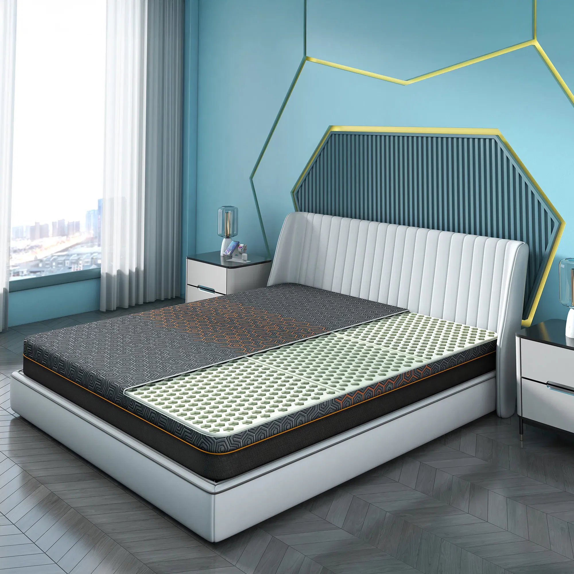 Sleepyhead Technic 3-Zone 6D Hexagon Grid Mattress Sleepyhead sale