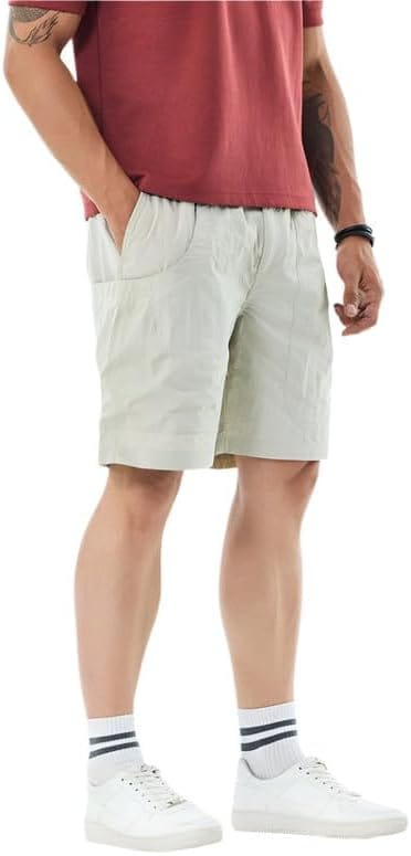 Snitch Chino Shorts Men Beige