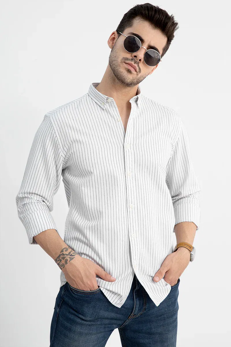Lining White Shirt Snitch sale