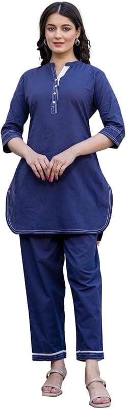 Snitch Navy Blue Stripe Co-Ord Set for Men Monsoon 2026