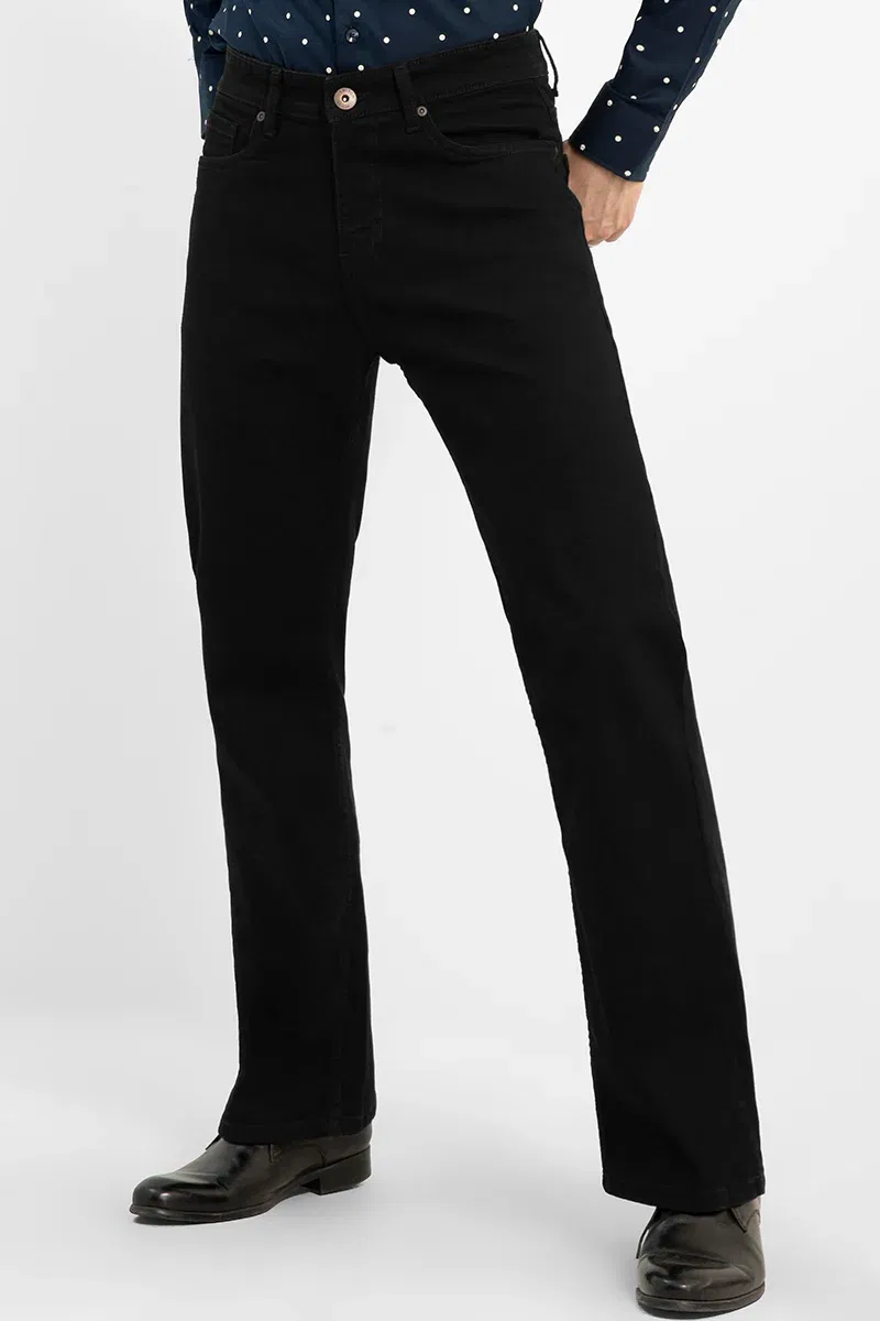 Original Black Bootcut Denim Snitch sale