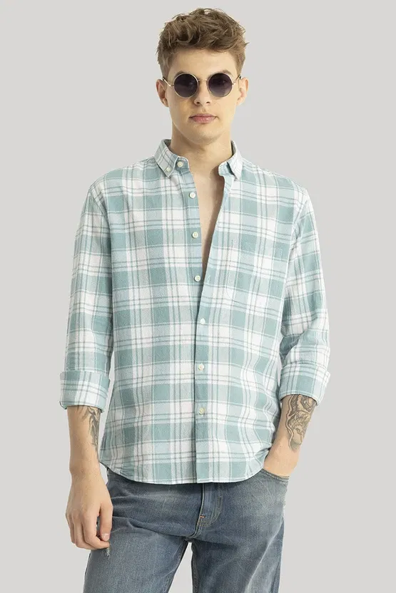 Snitch Slim Fit Checkered Shirt