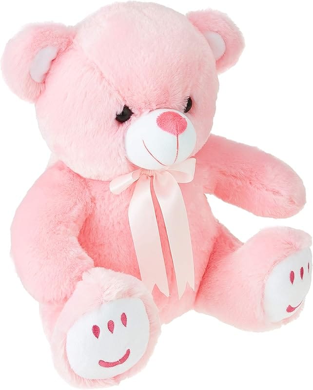 FNP Brown Bear Soft Toy + Birthday Card Combo Under ₹999