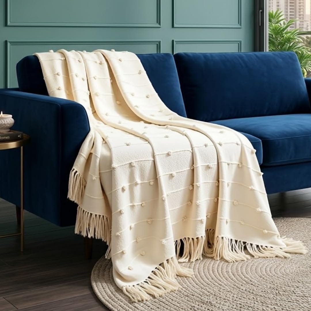 Solimo Microfiber Throw Blanket — Single