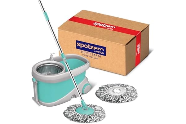Spotzero by Milton Prime Stainless Steel Spin Mop Amazon sale