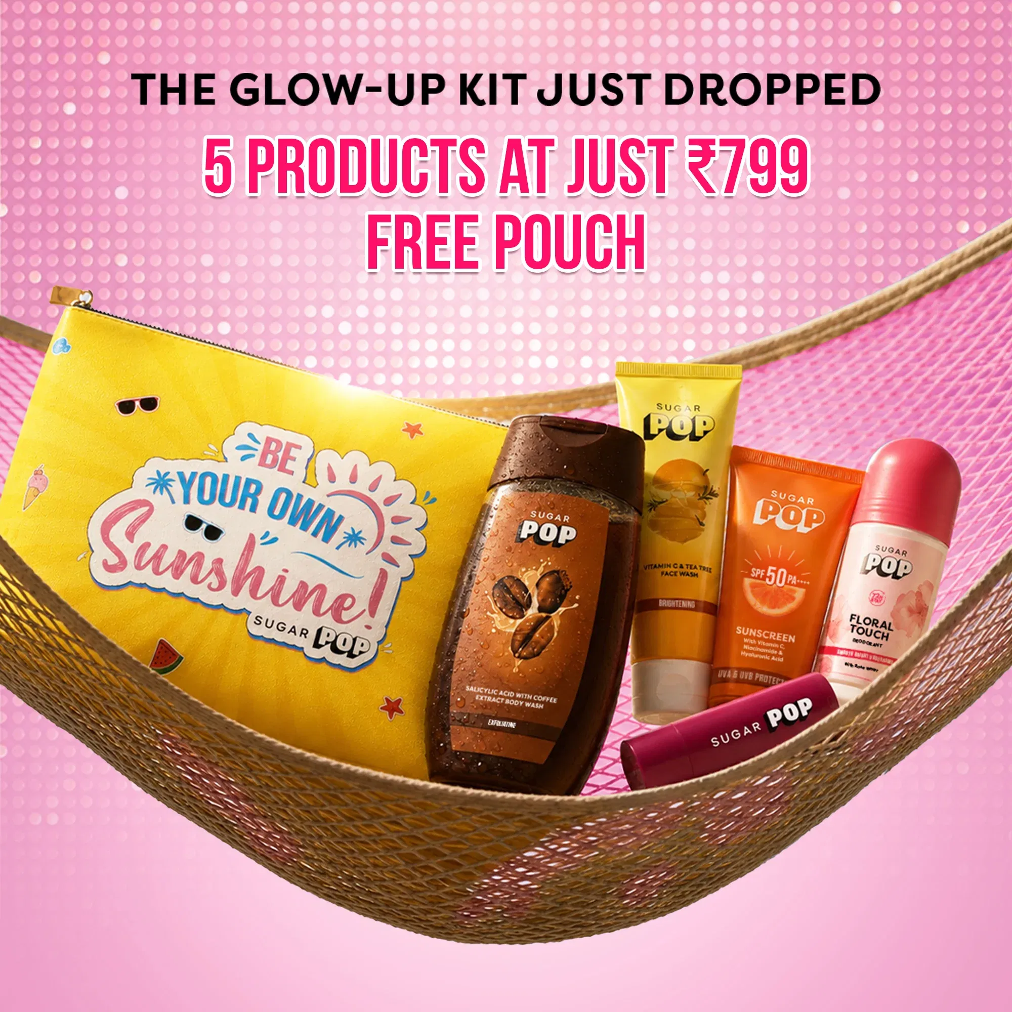 SUGAR Hot Girl Essentials Kit SUGAR Cosmetics sale