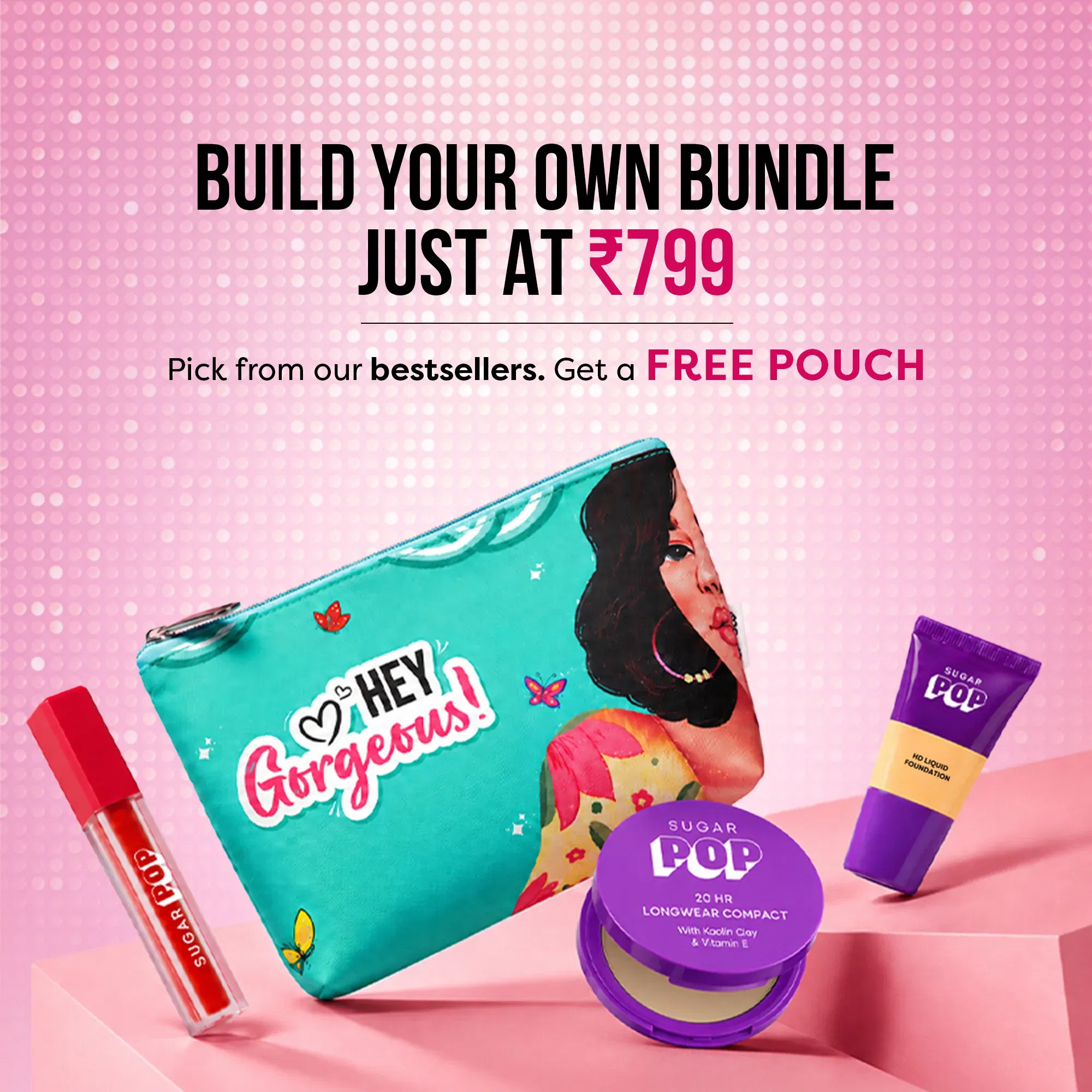 SUGAR Build Your Own Bundle SUGAR Cosmetics sale