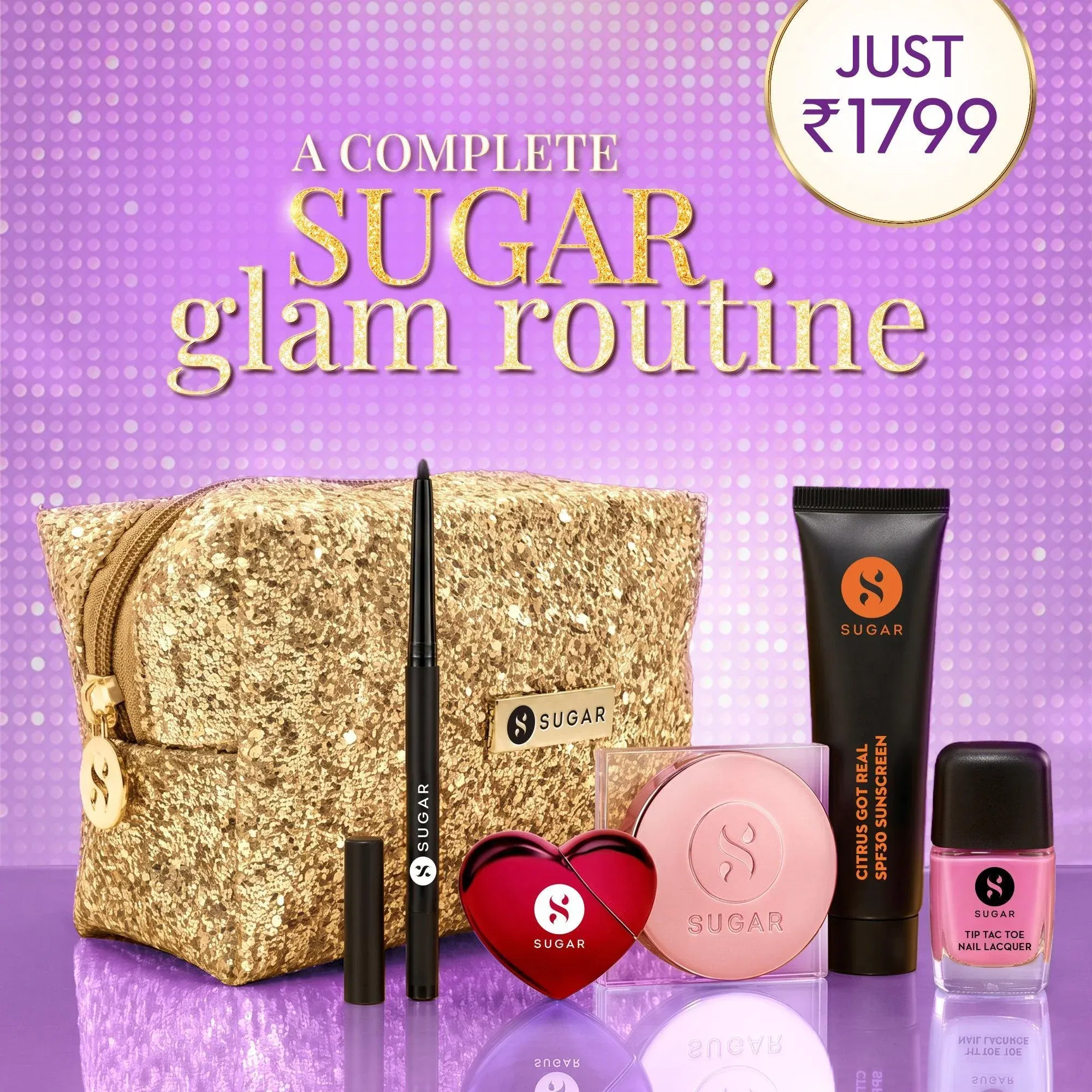 SUGAR Soft Glam Kit SUGAR Cosmetics sale