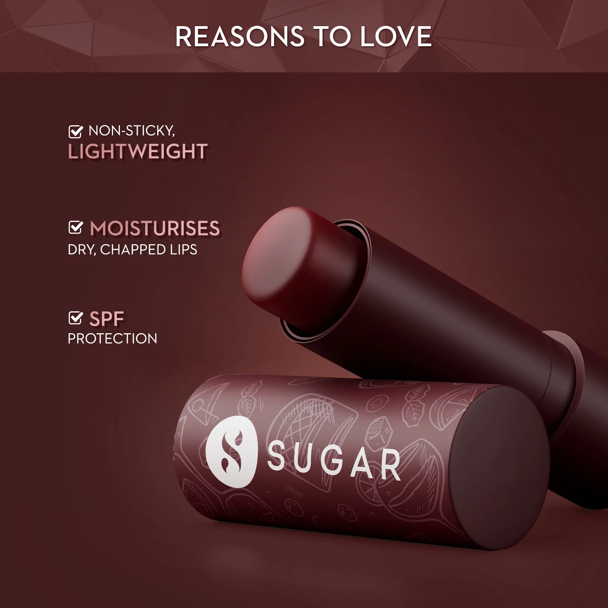SUGAR Tipsy Lips Moisturizing Balm SUGAR Cosmetics sale