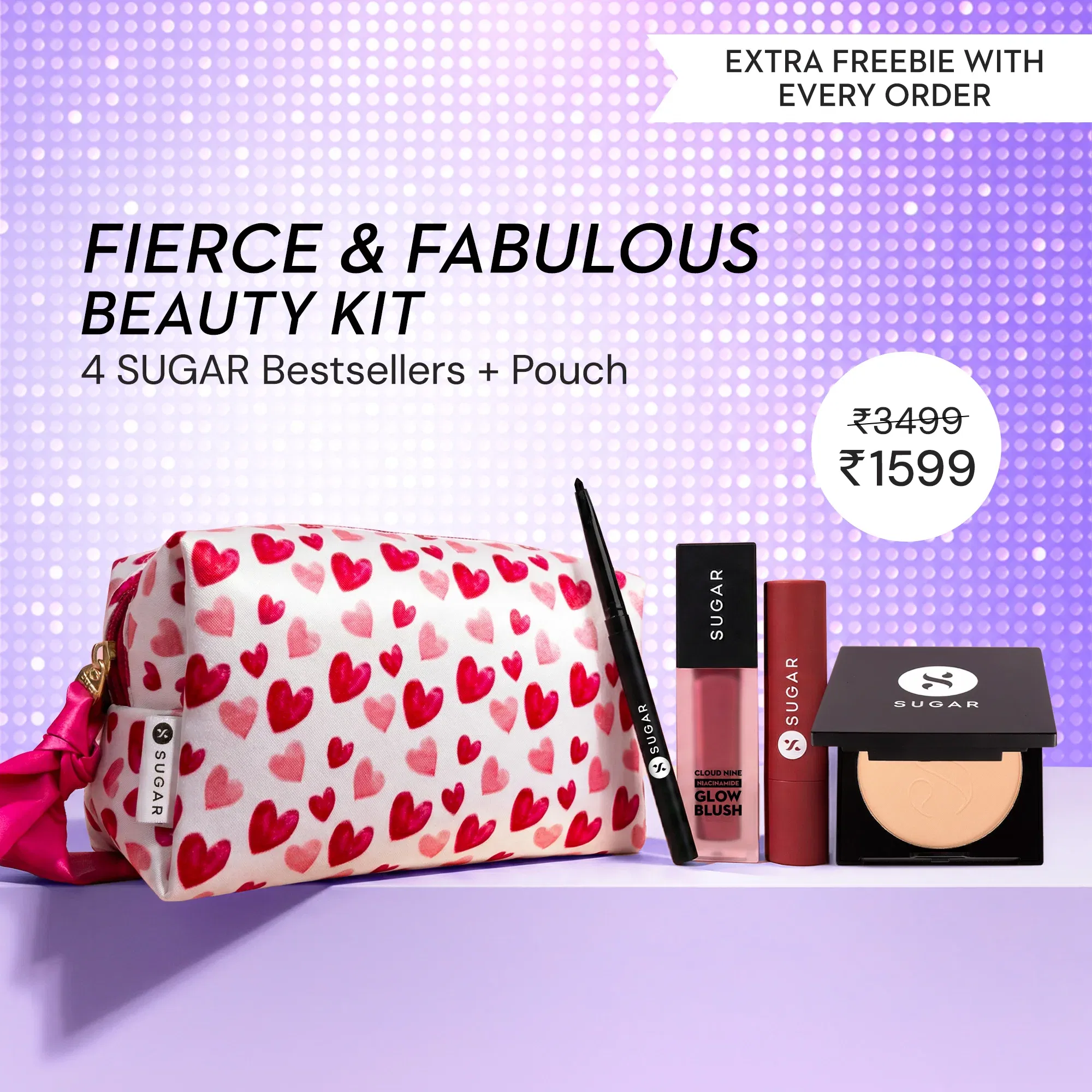 SUGAR Fierce and Fabulous Beauty Kit Sugar Cosmetics sale