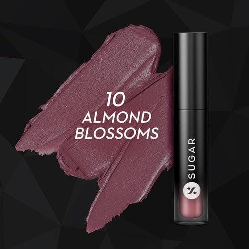SUGAR Mousse Muse Lip Cream, 10 Almond Blossoms Sugar Cosmetics sale