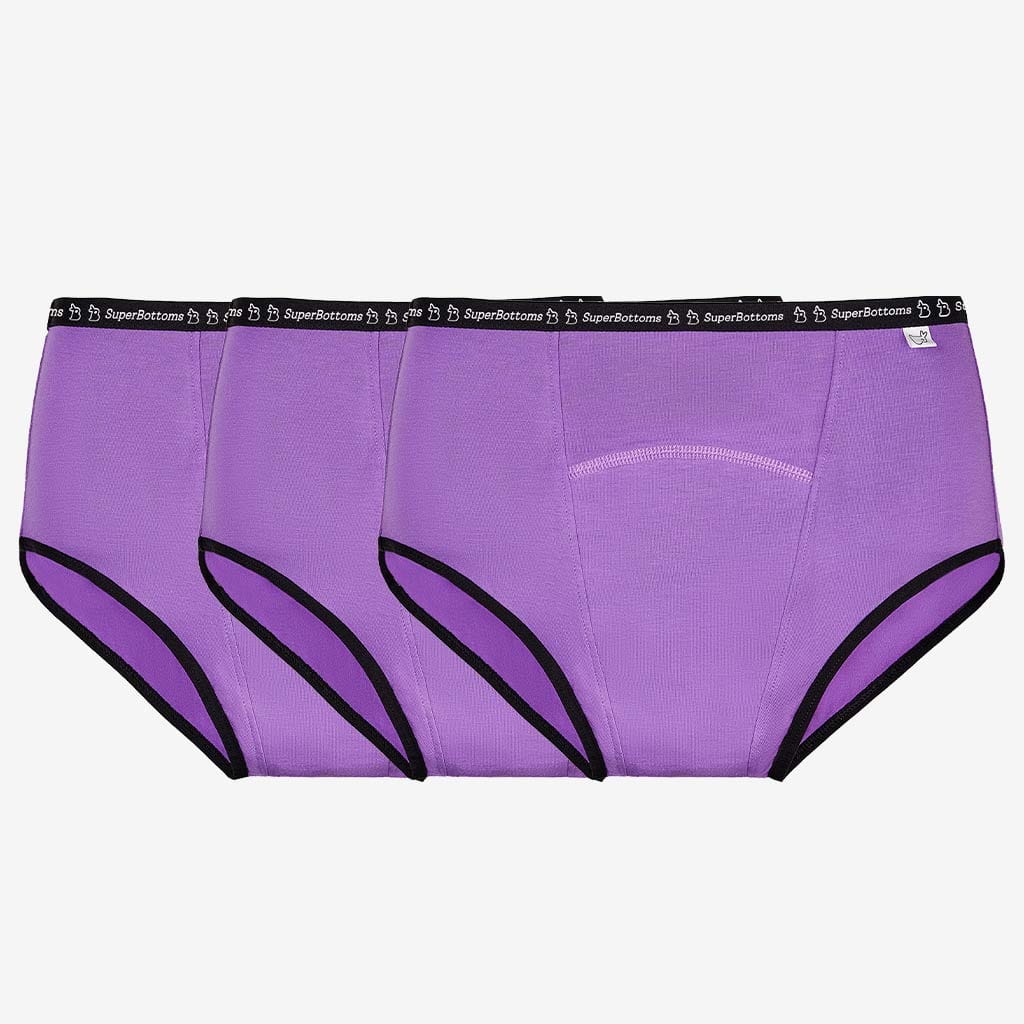 Pack of 3 Ultra 6X Absorbent Leakproof Period Underwear SuperBottoms sale