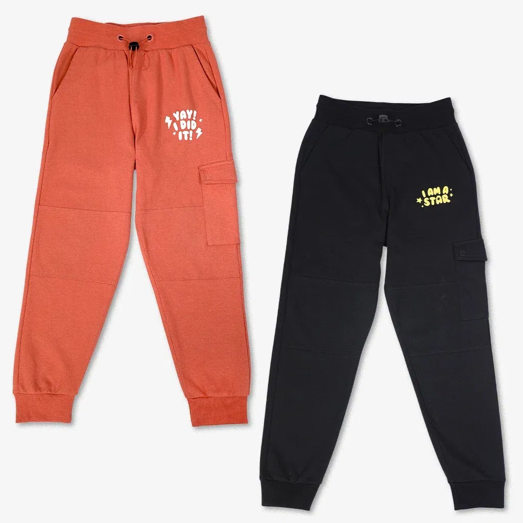 SuperBottoms Premium Joggers for Kids, Pack of 2 SuperBottoms sale