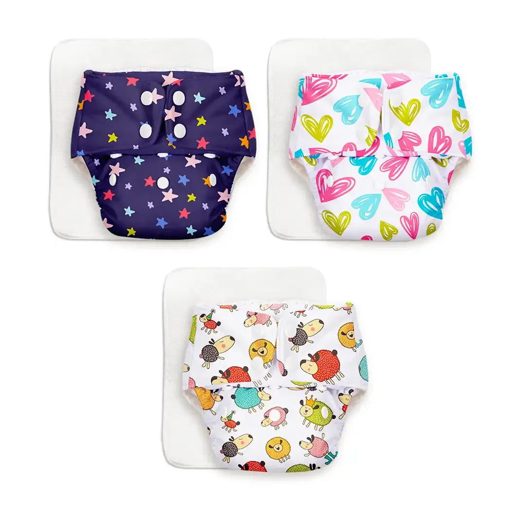 SuperBottoms BASIC Cloth Diaper with EasySnap, Pack of 3 SuperBottoms sale