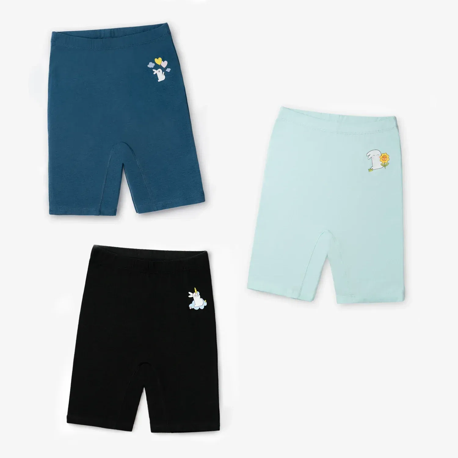 SuperBottoms Cycling Shorts for Girls, Pack of 3 SuperBottoms sale
