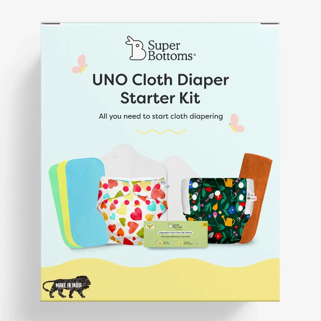 UNO Cloth Diaper Starter Kit 3m-3y SuperBottoms sale