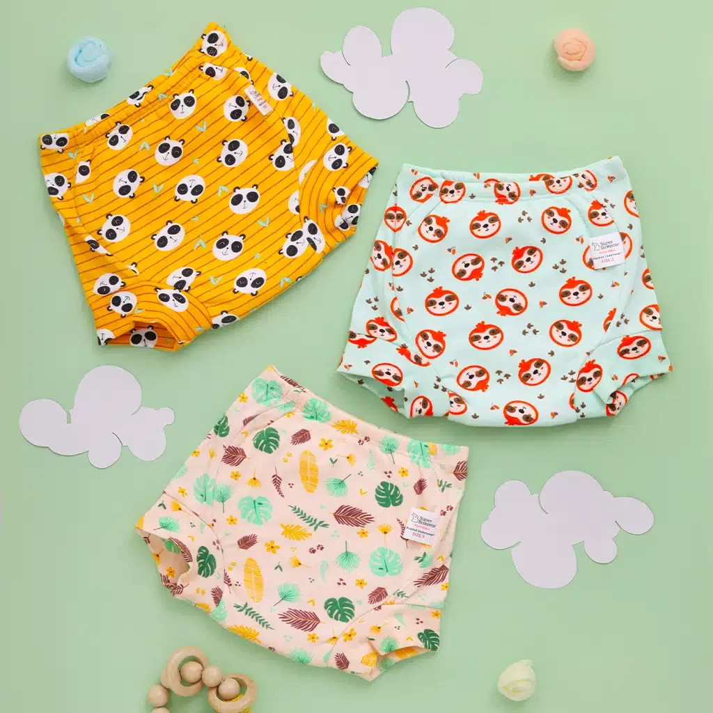 Padded Underwear - Jungle Jam, Pack of 3 SuperBottoms sale