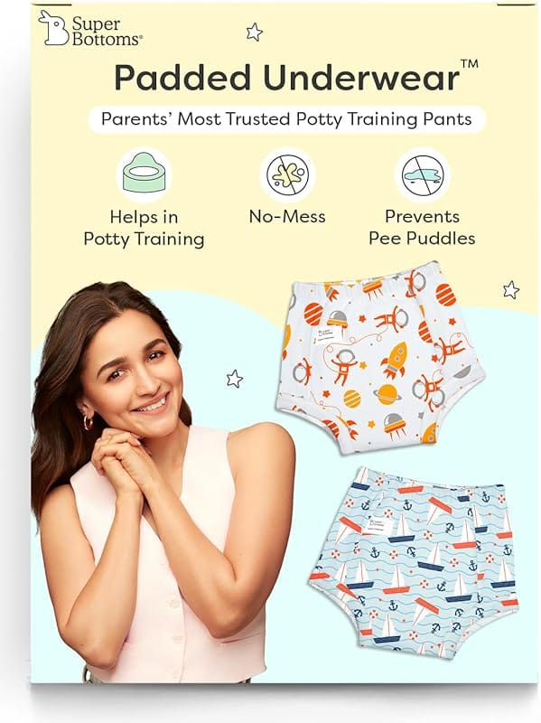 SuperBottoms Training Pants Pack of 2