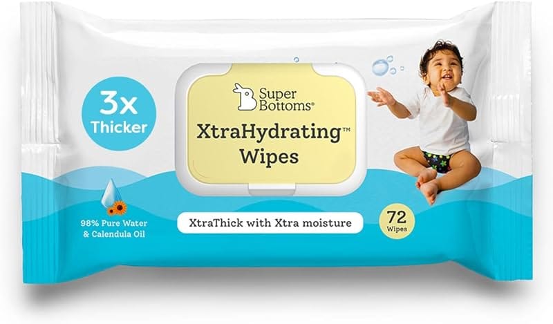 SuperBottoms XtraHydrating Baby Wipes