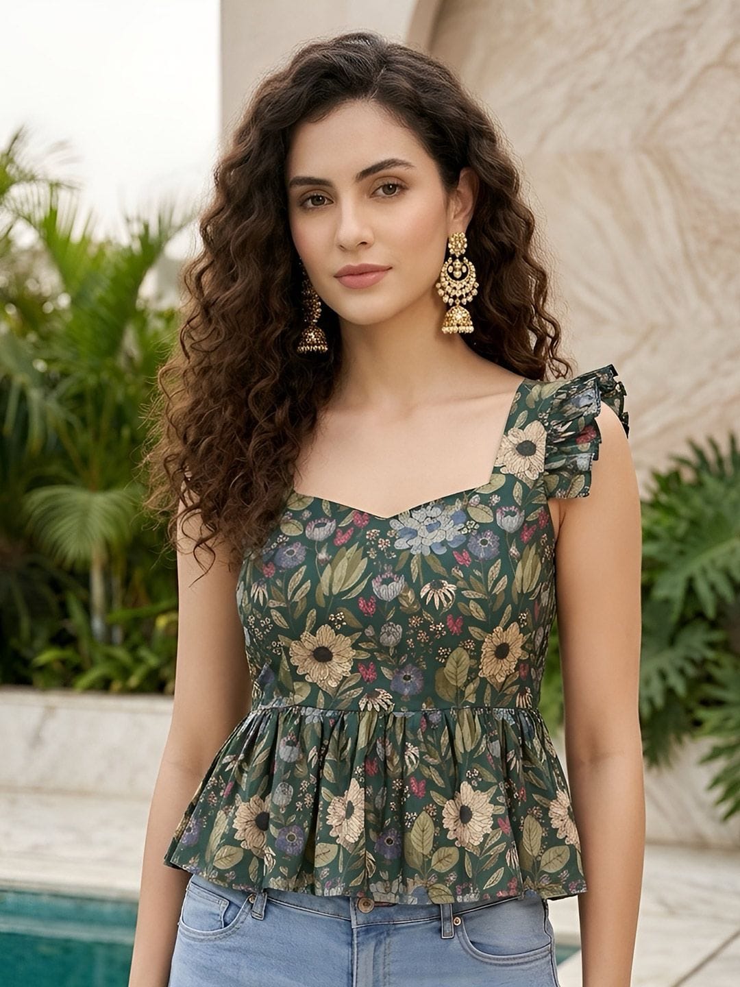 SZN Women Cotton Printed Regular Tops Myntra sale