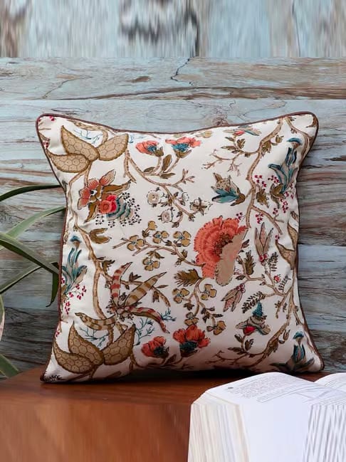 MFD HOME Furnishing MFD HOME Furnishing Multicolour Cotton Cushion Cover - Set of 1 Tata CLiQ sale