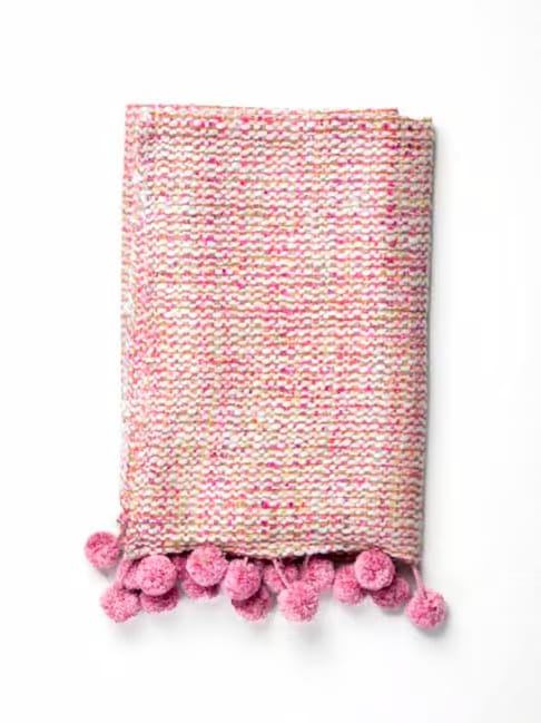 Freedom Tree Freedom Tree Bedrock Pink Sand Sofa Throw Tata CLiQ sale
