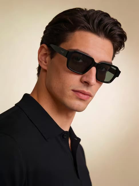 Irus Irus Green Square UV Protected Sunglasses for Men Tata CLiQ sale