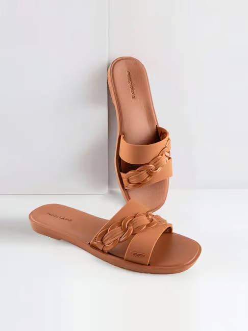 Red Tape Red Tape Women's Zara Brown Casual Sandals Tata CLiQ sale
