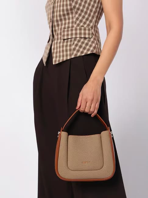 IRTH by House of Titan IRTH by House of Titan Tan Handbag Tata CLiQ sale