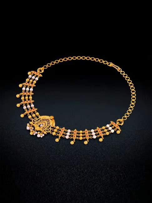 Joyalukkas 22k (916) Yellow Gold Necklace for Women Tata CLiQ sale