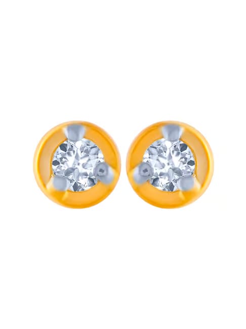 P.C. Chandra Jewellers 18 kt Gold & Diamond Earrings Tata CLiQ sale