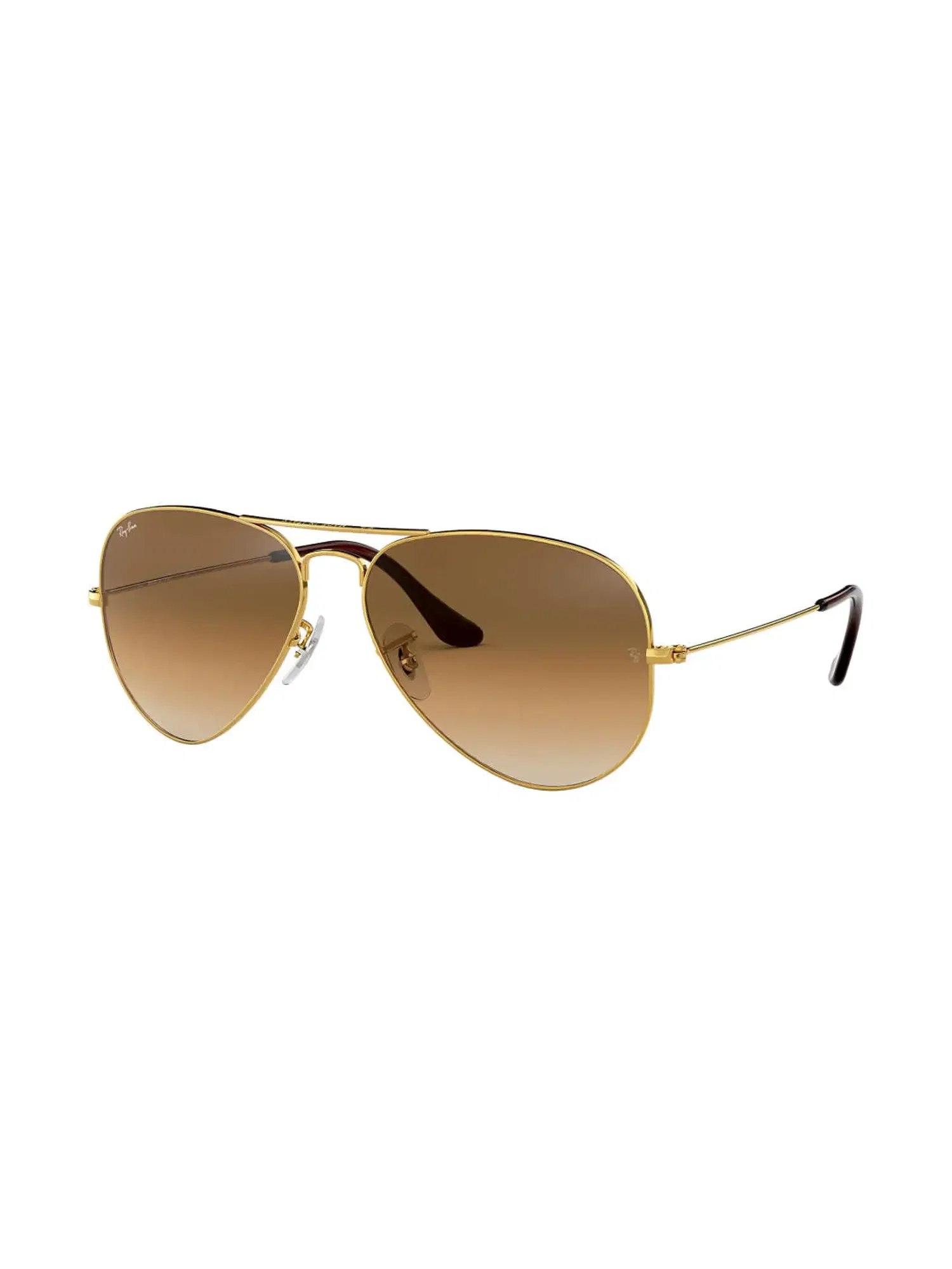 Ray-Ban Men Gradient Brown Lens Pilot Sunglasses Tata CLiQ sale