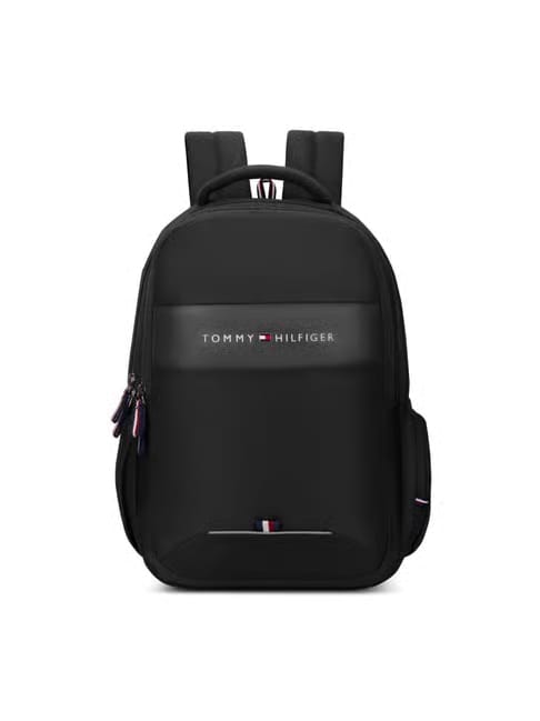 Tommy Hilfiger Black Joshua Laptop Backpack Tata CLiQ sale