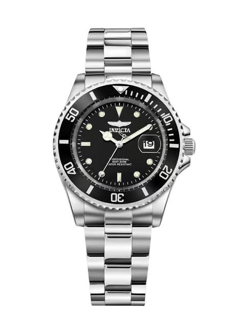 Invicta Diver 200 M Quartz Black Dial Analog Watch Tata CLiQ sale