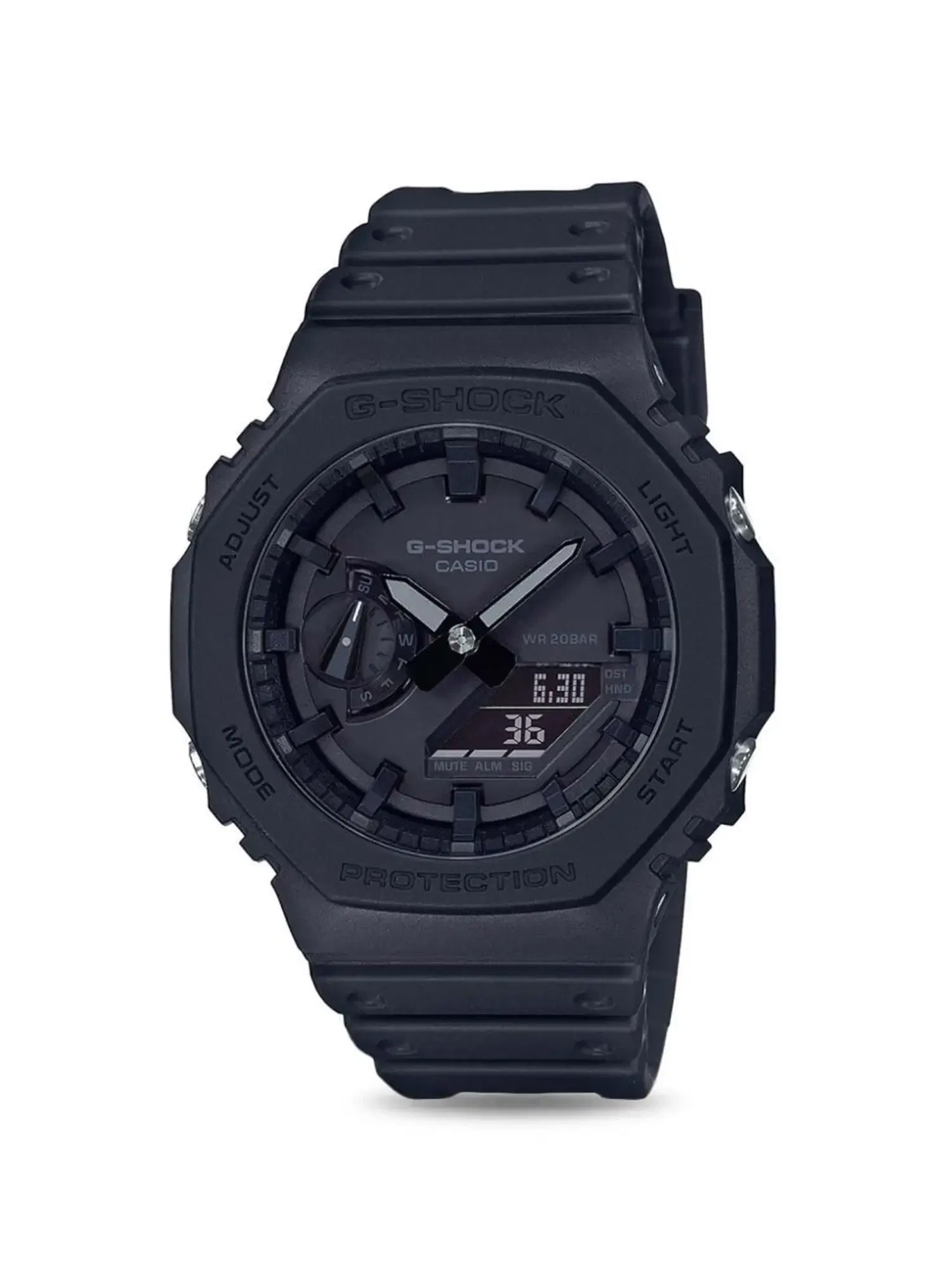 Casio G-Shock GA-2100-1A1DR Black Analog-Digital Watch Tata CLiQ sale