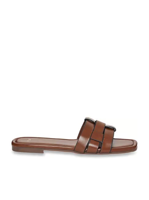 Styli Women's Tan Casual Sandals Tata CLiQ sale