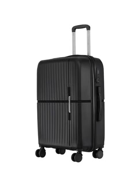 Nasher Miles Nasher Miles Springfield Black 8 Wheels Medium Hard Cabin Trolley Bag Tata CLiQ sale