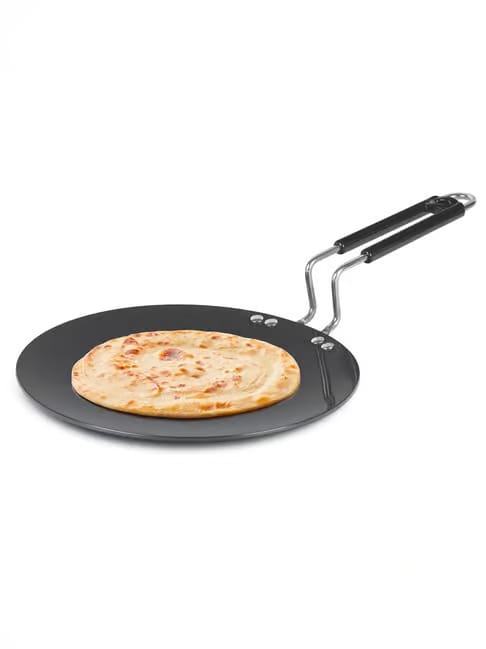 Borosil Hard Anodized Aluminium Grade 3003 Concave Tawa, 22 cm Tata CLiQ sale