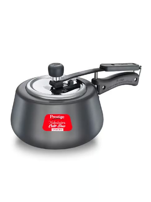 Prestige Black Pressure Cooker, 2000 ml Tata CLiQ sale