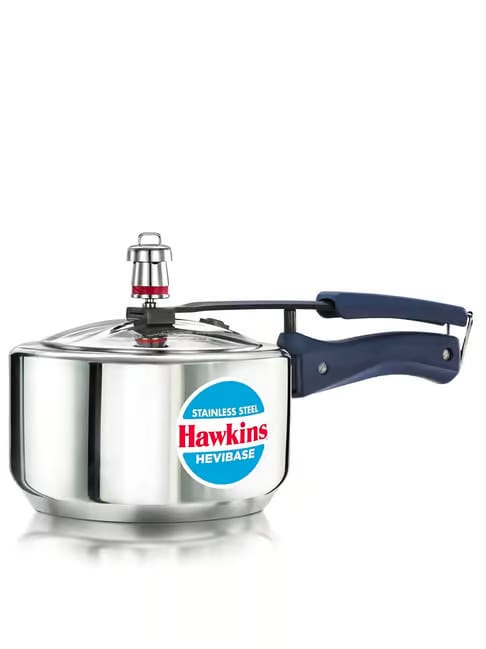 Hawkins Silver 2 L Stainless Steel Hevibase Pressure Cooker Tata CLiQ sale