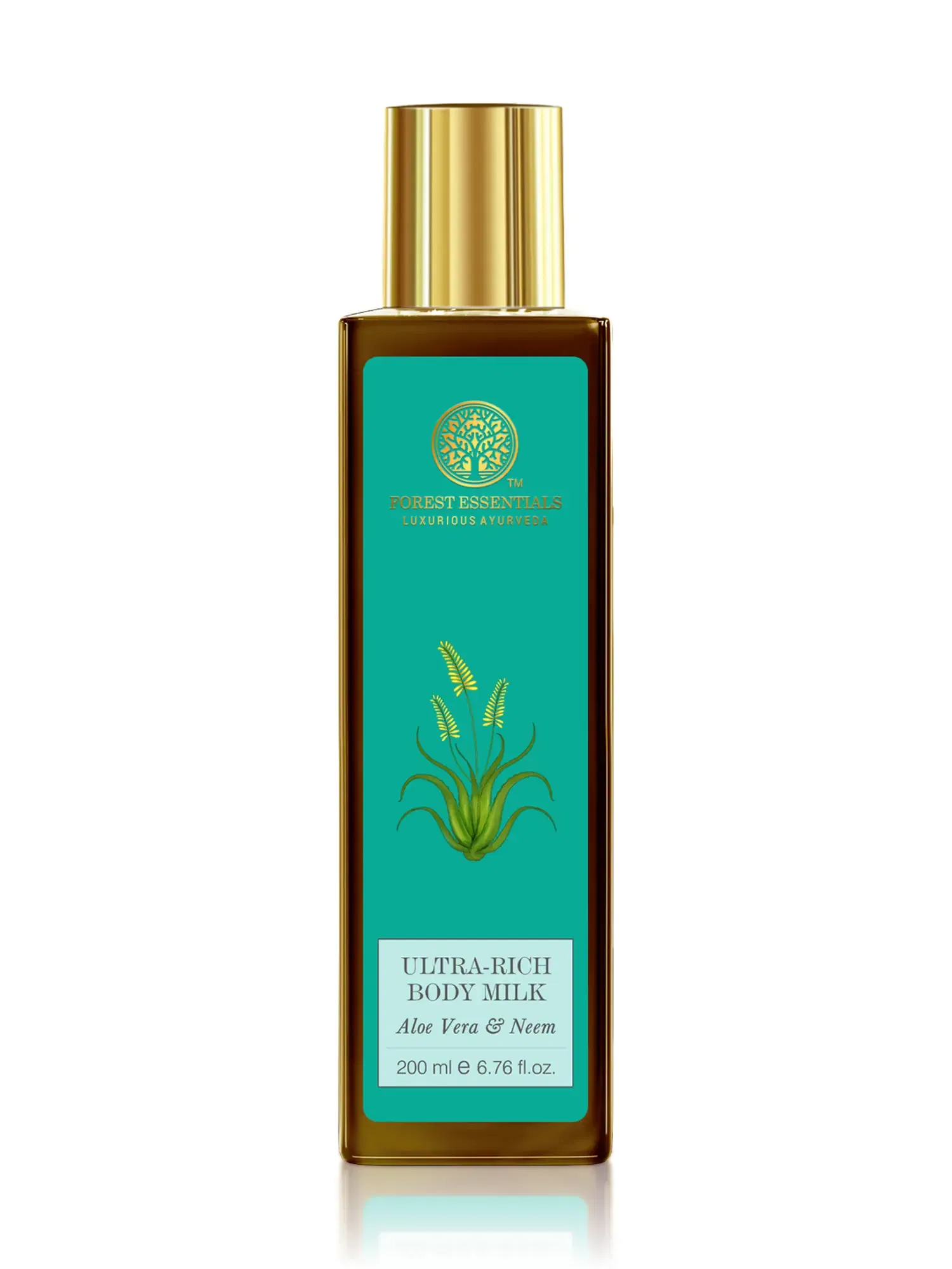 Forest Essentials Aloe Vera and Neem Ultra Rich Body Milk, 200 ml Tata CLiQ sale
