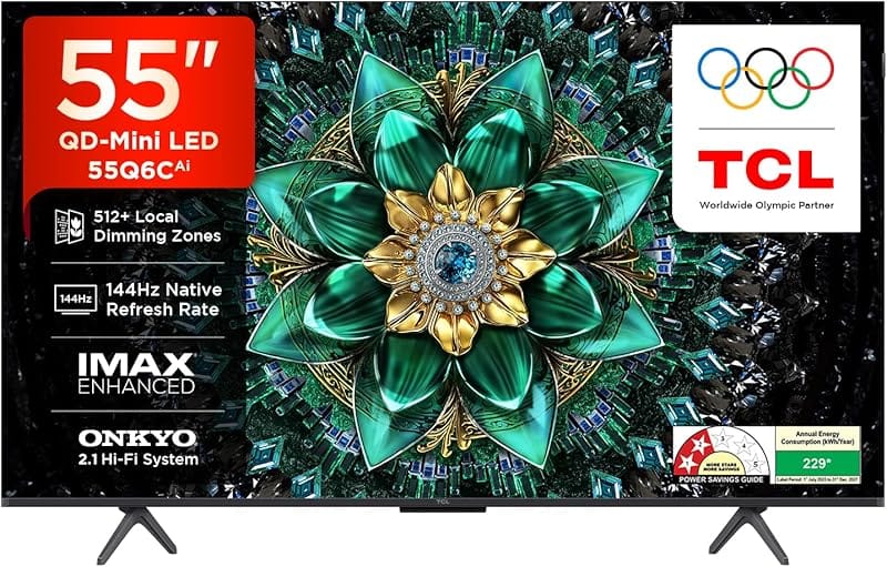 TCL 55 inch QLED 4K Smart TV C635