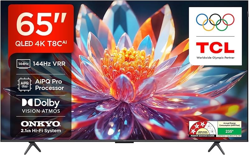 TCL 65 inch QLED 4K Smart TV C745