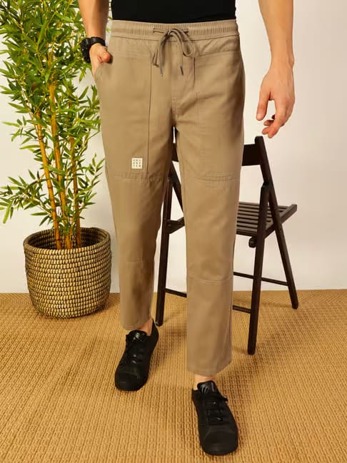 Thomas Scott Light Grey Cotton Solid Loose Fit Casual Shirt Tata CLiQ sale