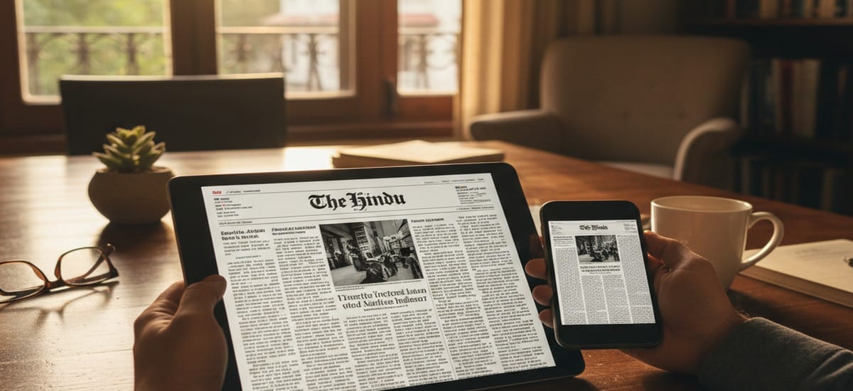 The Hindu ePaper digital newspaper subscription