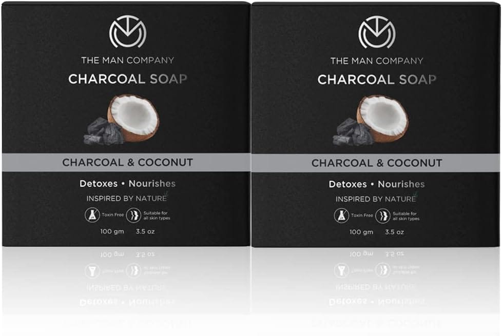 The Man Company Activated Charcoal Soap