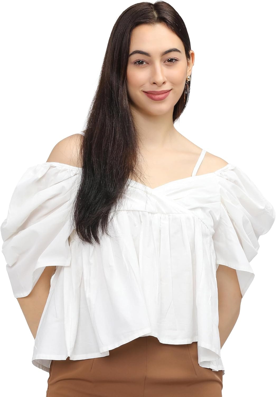 Tokyo Talkies Curve Off Shoulder Top