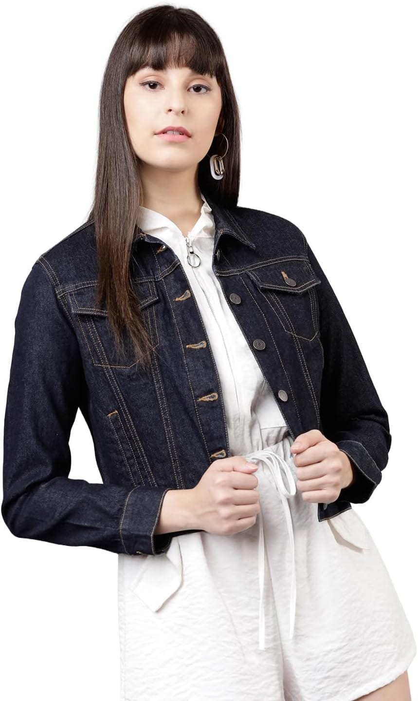 Tokyo Talkies Denim Jacket at ₹1,099 on Myntra