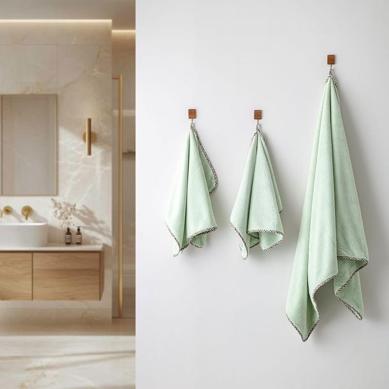 Trident Classic Plus 100% Cotton Bath Towel Set of 4