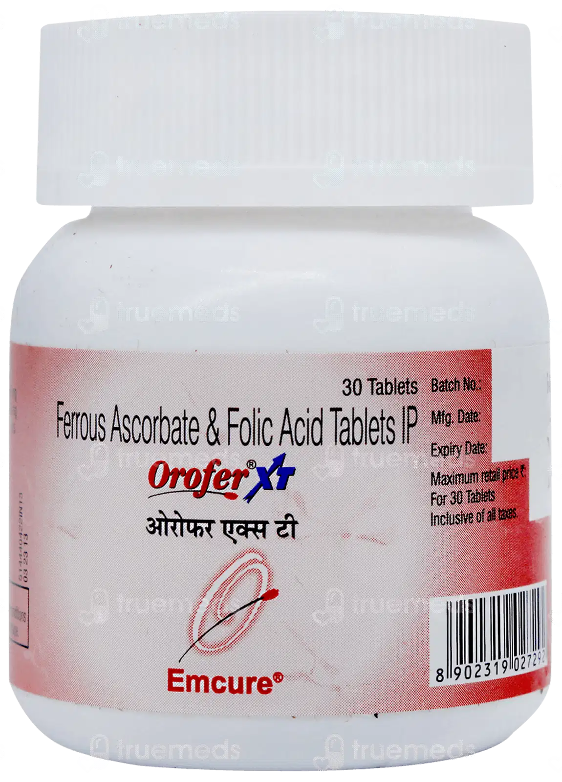 Orofer Xt Tablet 30 TrueMeds sale